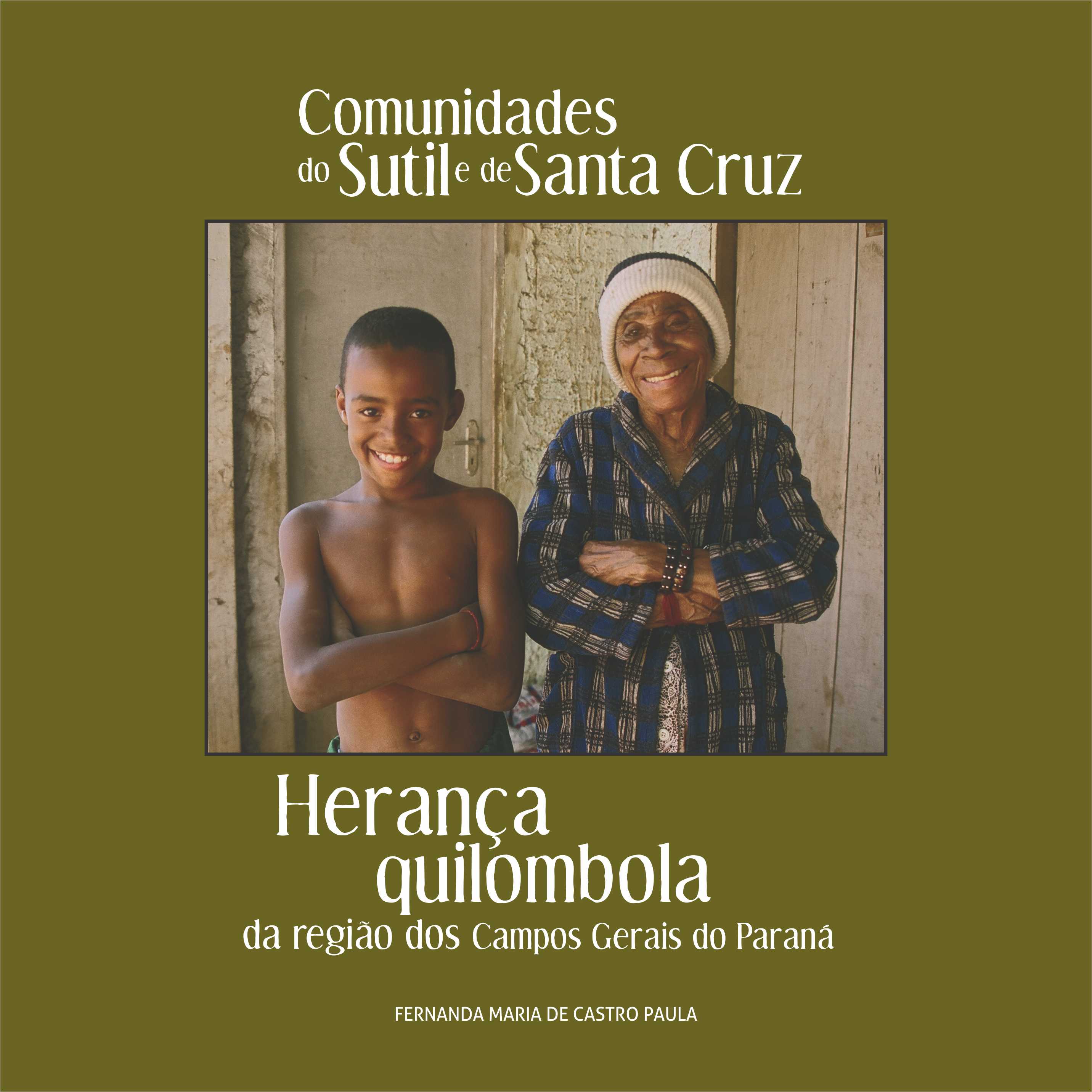Capa do Livro "Comunidades do Sutil e de Santa Cruz"