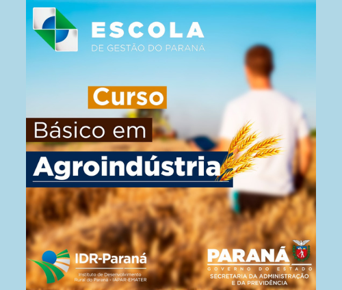 Banner do Curso Básico em Agroindústria