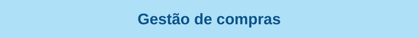 Banner curso Gestão de compras