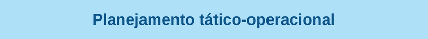 Banner curso Planejamento tático-operacional