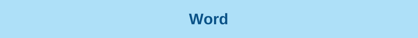 Banner curso Word