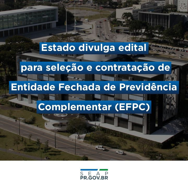 O objetivo é a formalização de convênio de adesão a plano de benefícios multipatrocinado em funcionamento. Poderão utilizar servidores e empregados públicos da administração direta e indireta dos poderes Executivo, Legislativo e Judiciário, Ministério Público, Tribunal de Contas e Defensoria Pública do Estado do Paraná.