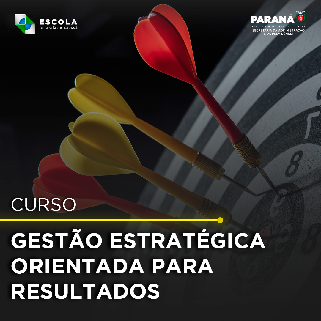 Banner Gestão Estrategica orientada para resultados 