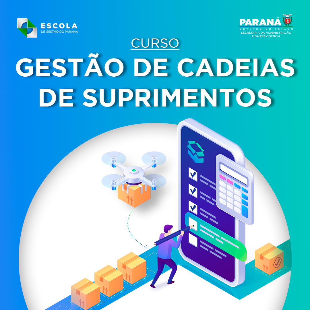 banner Gestão de cadeias e suprementos 