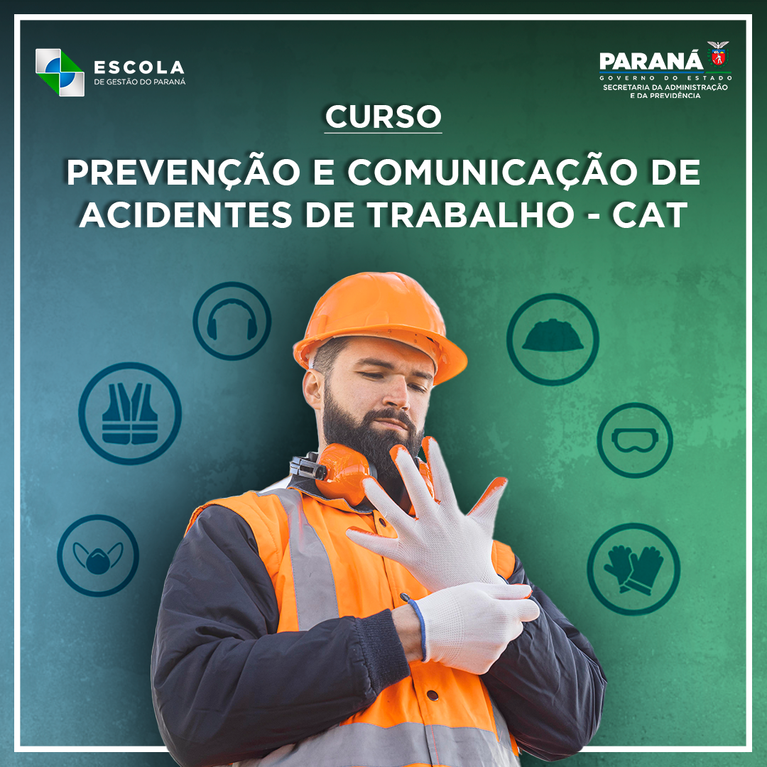 Banner prevenção de acidentes de trabalho 