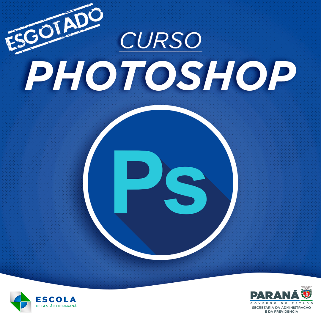 Banner photoshop esgotado 