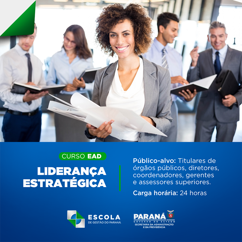 Capa curso Liderança Estrategica 