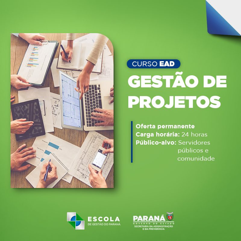 Capa curso gestão de projetos 