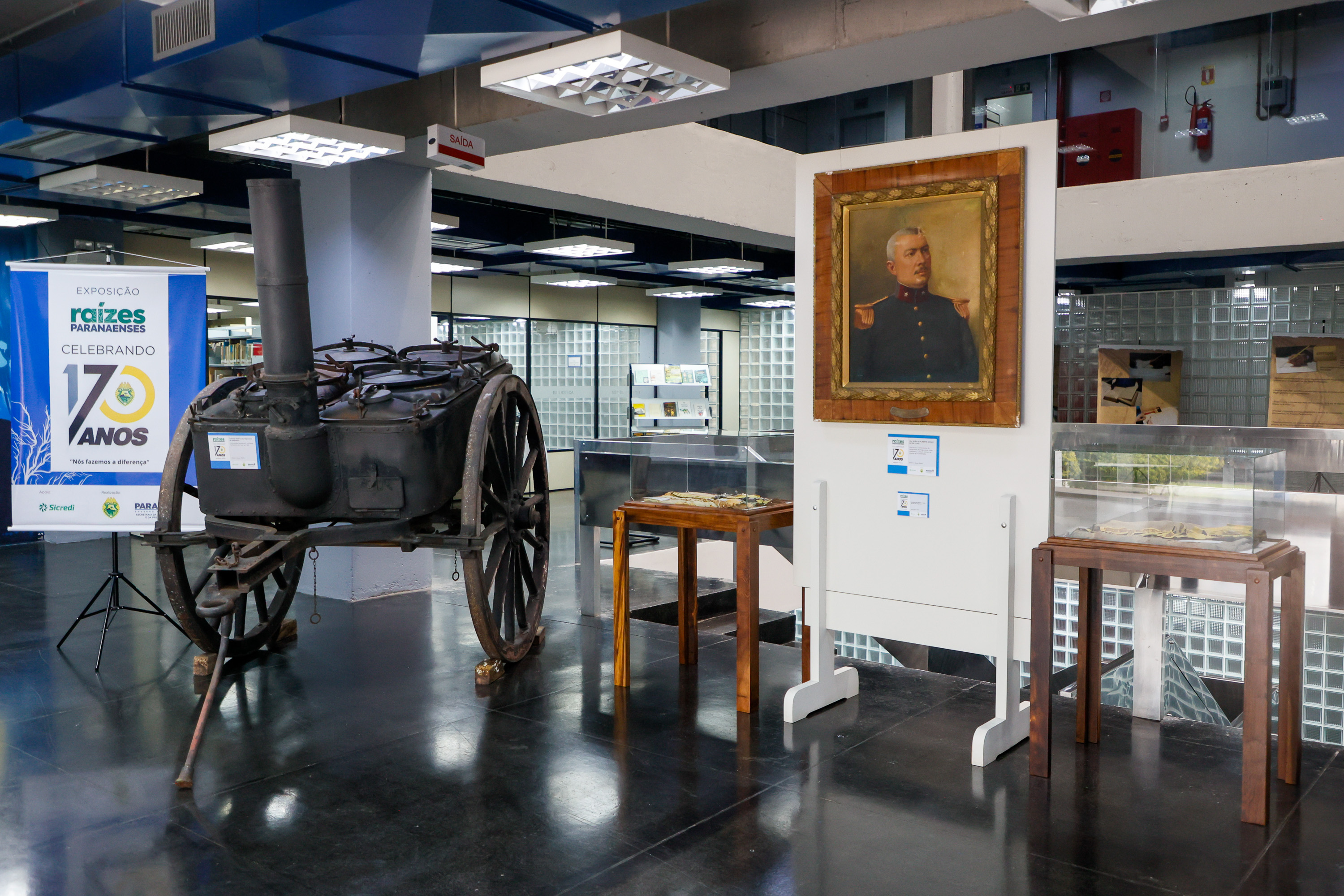 Exposição Raízes paranaenses: Celebrando 170 anos da Policia Militar