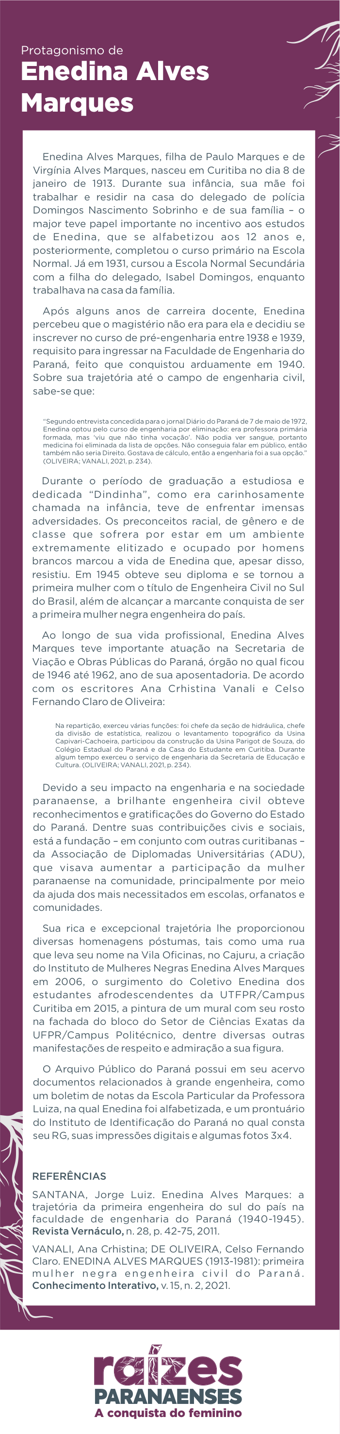 ENEDINA ALVES MARQUES