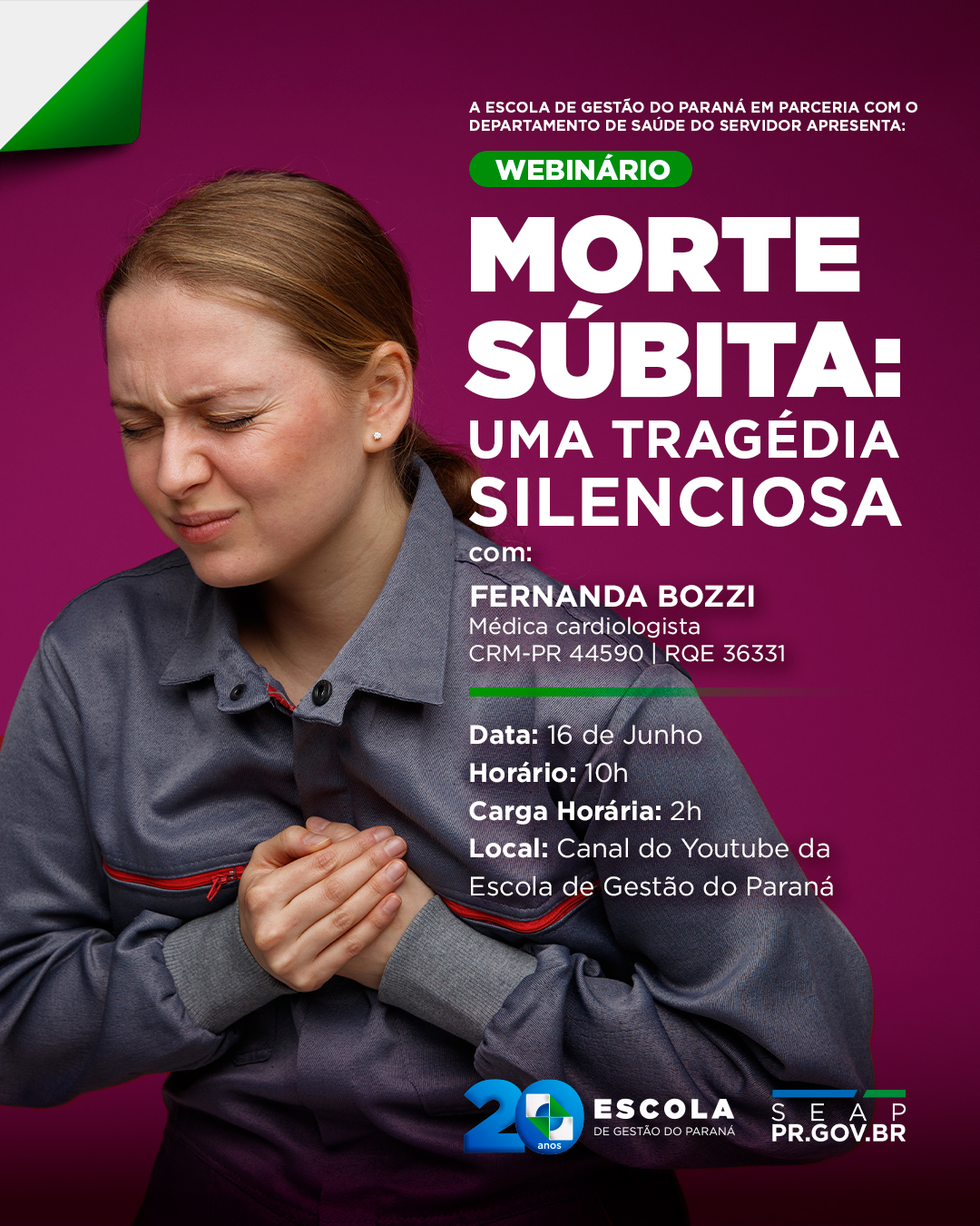 WÉBNÁRIO MORTE SUBITA 