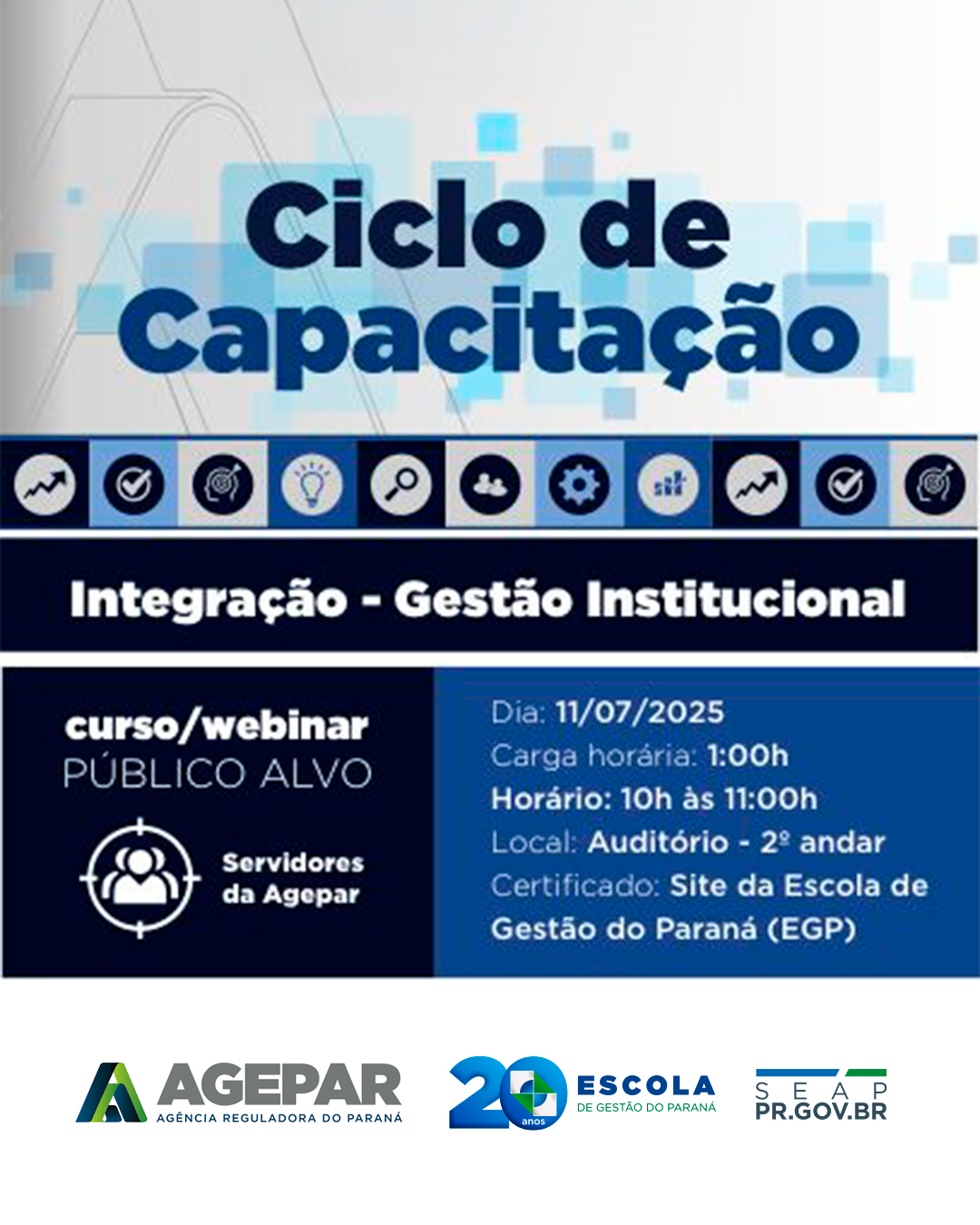 CICLO DE CAPACITAÇÃO 