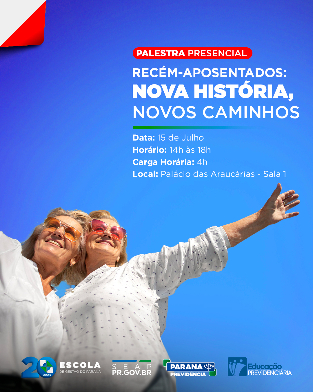 RECÉM APOSENTADOS NOVA HISTÓRIA NOVOS CAMINHOS 