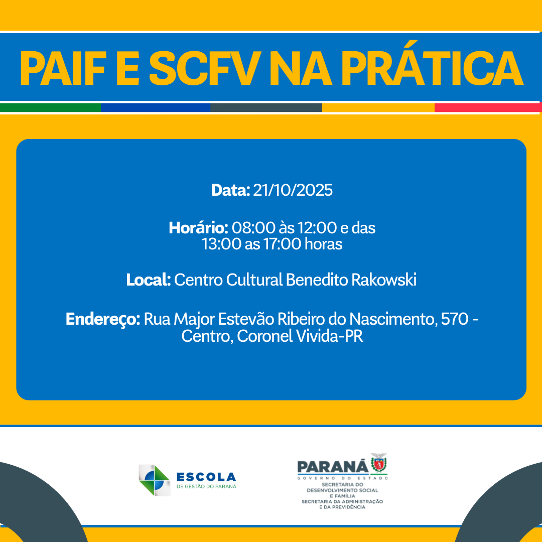 PAIF E SCFV