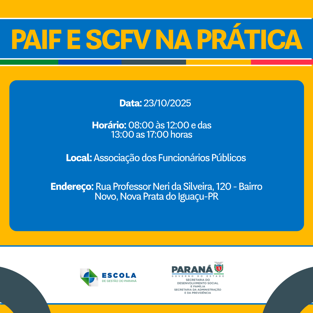 PAIF E SCFV