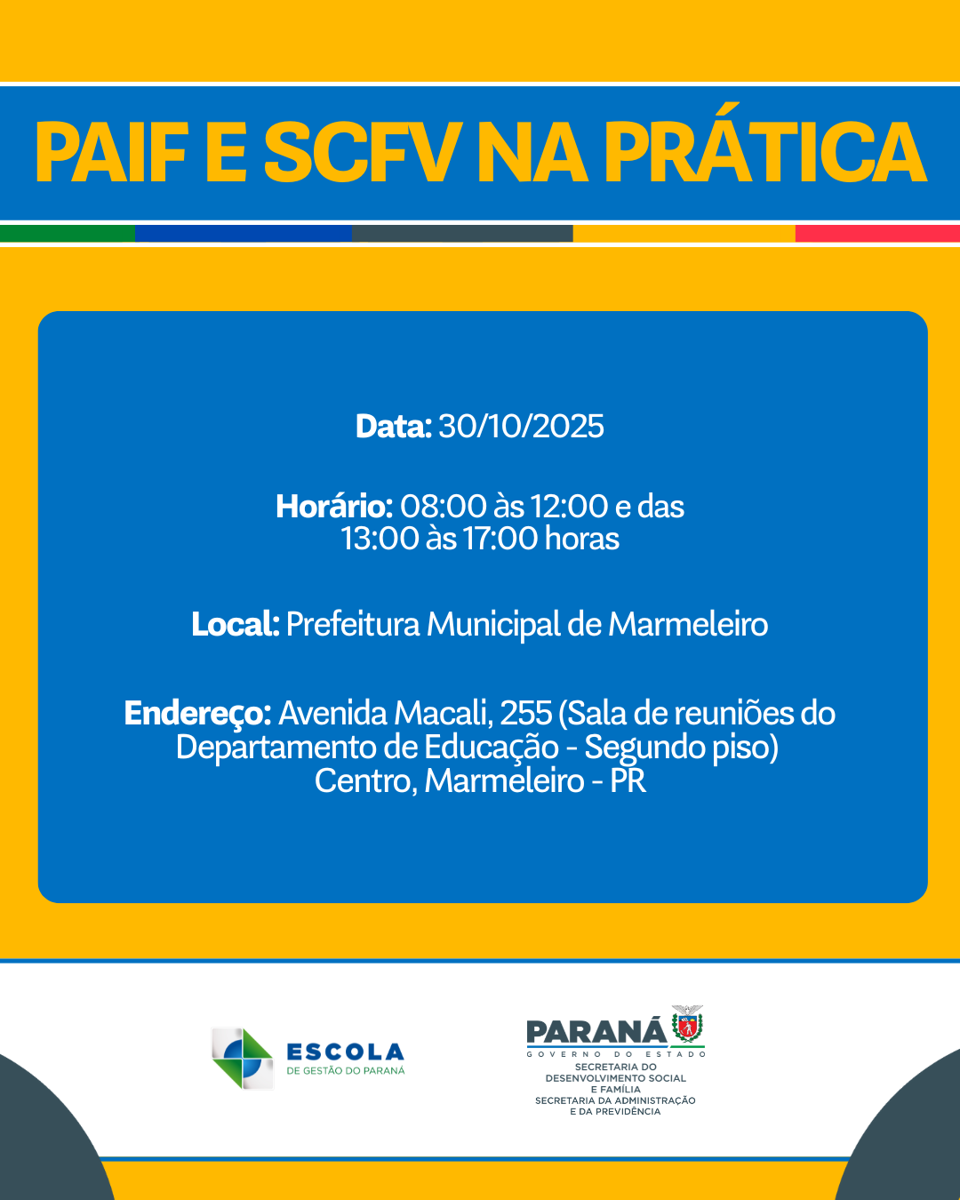 PAIF E SCFV