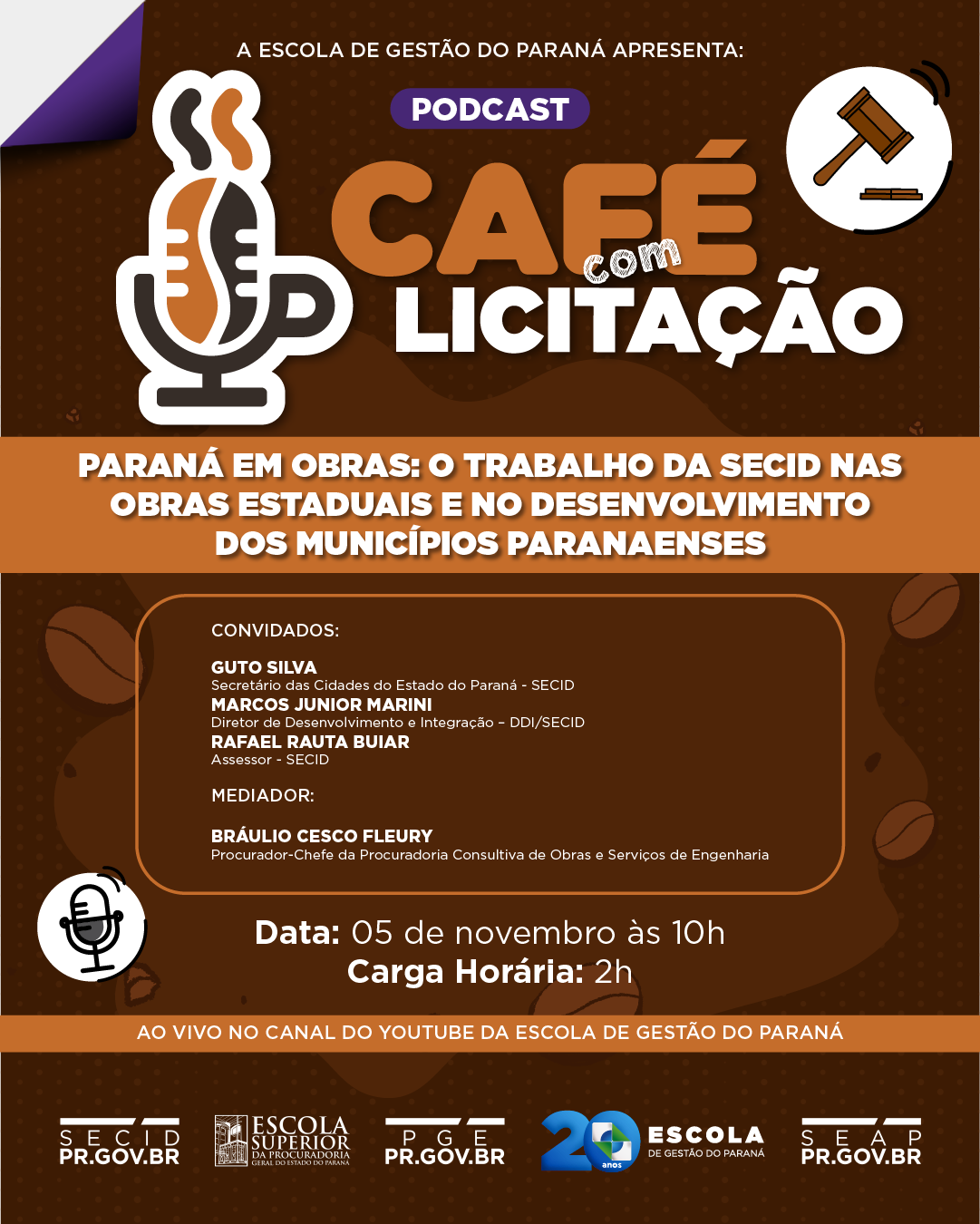 CAFÉ COM LICITAÇÃO