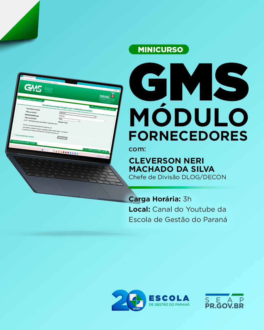 GMS MÓDULO FORNECEDORES