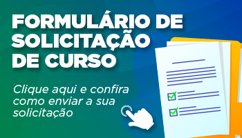 Formulário de solicitação de curso