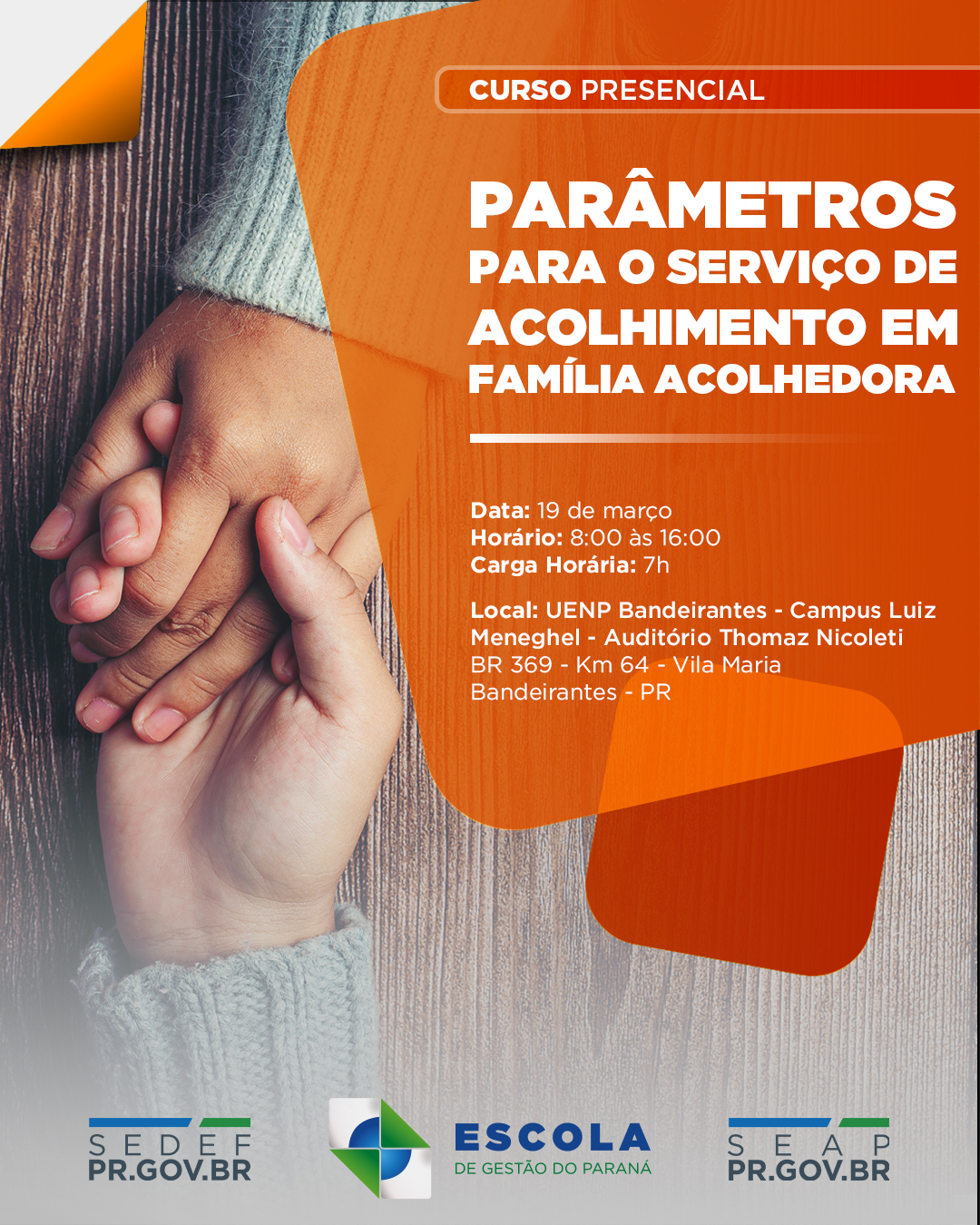 PARAMETROS PARA O SERVIÇO DE ACOLHIMENTO EM FAMÍLIA ACOLHEDORA 