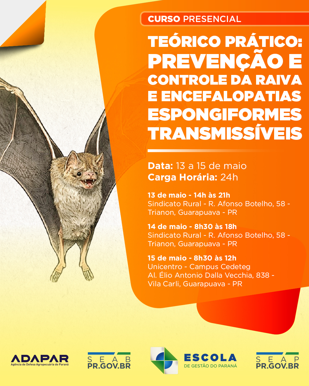 TEORICO PRATICO PREVENÇÃO E CONTROLE DA RAIVA 