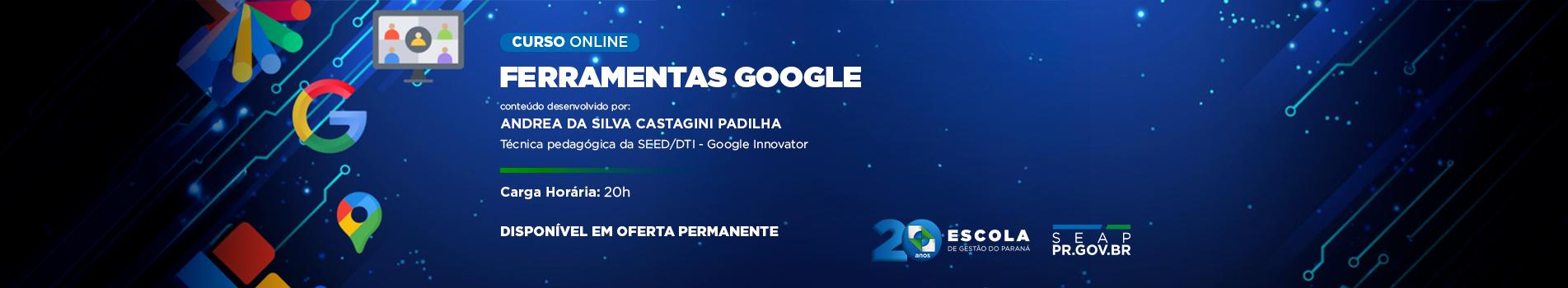 Banner Ferramentas Google