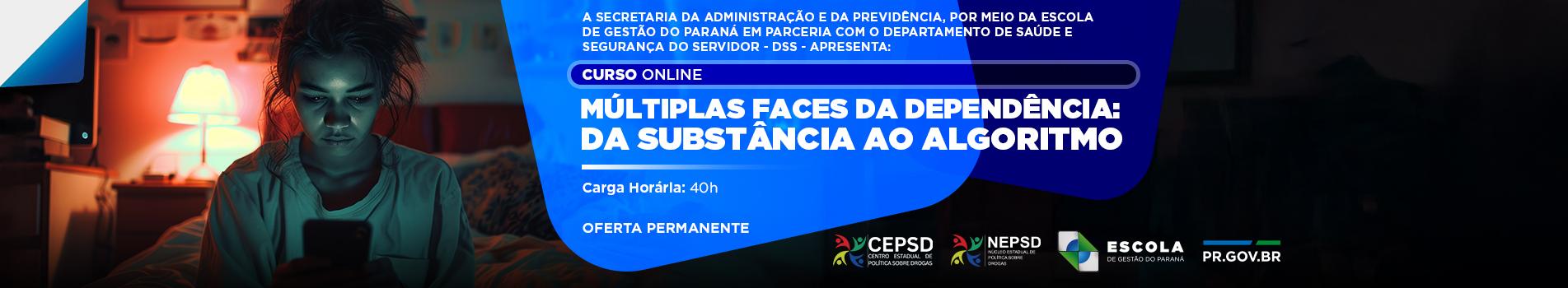 Múltiplas Faces da Dependência: da substância ao Algoritmo