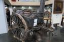 Carroça histórica do Regimento de Segurança  Cozinha de campanha – utilizada no Combate do Irani em 1912.
