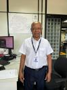 Jose Bento da Silva, funcionário do Arquivo Público, há 44 anos trabalhando com serviço público.
