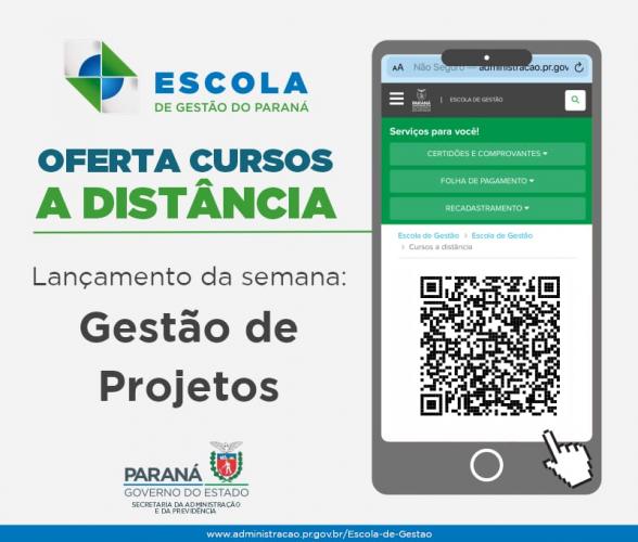 Escola de Gestão tem curso de Gestão de Projetos como lançamento da semana