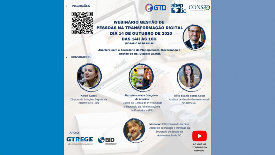 Webinário Gestão de Pessoas na Transformação Digital