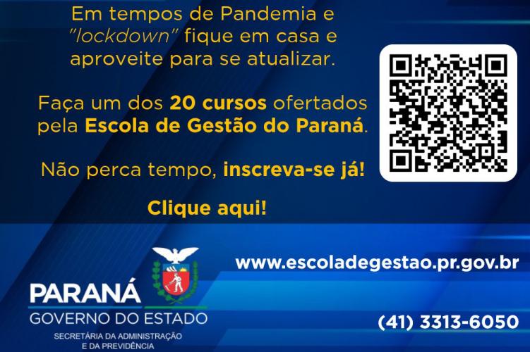 Intuito principal é auxiliar servidores que estão em teletrabalho para que possam se capacitar. Os cursos são gratuitos e contemplam diversas áreas.
