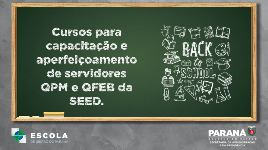Banner capacitação QPM e QFEB