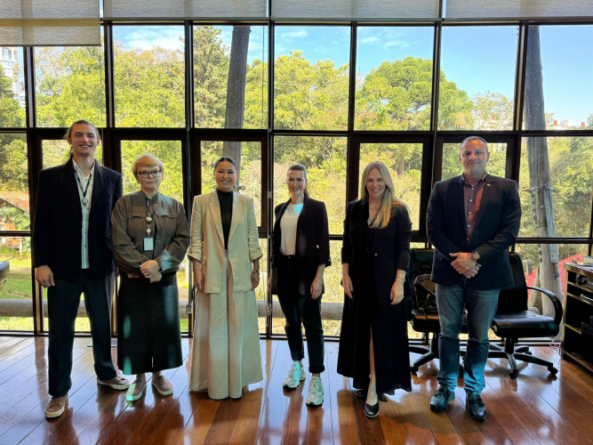 Encontro com primeira-dama