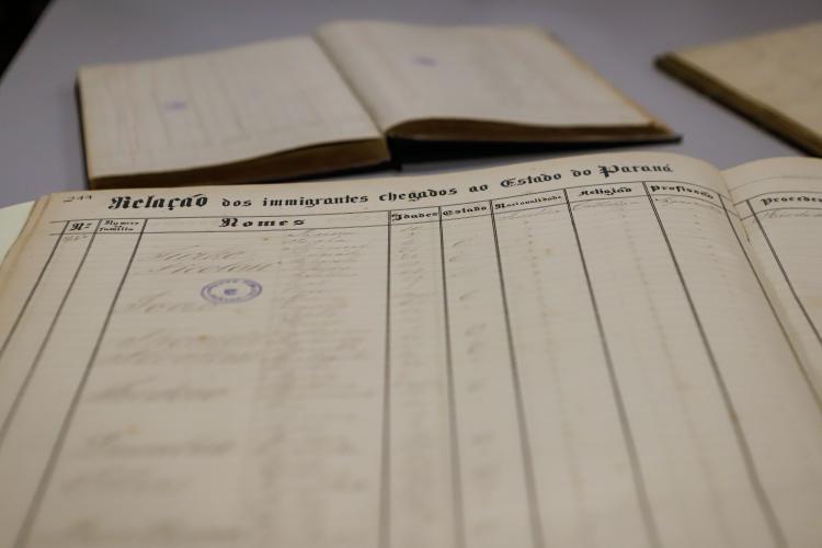 Curitiba, 22 de julho de 2024 - Arquivo Público do Paraná.