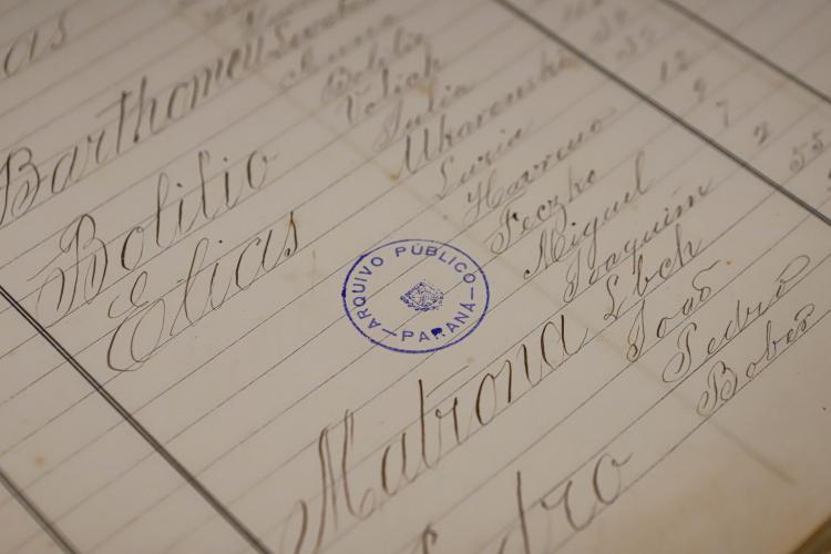 Curitiba, 22 de julho de 2024 - Arquivo Público do Paraná.