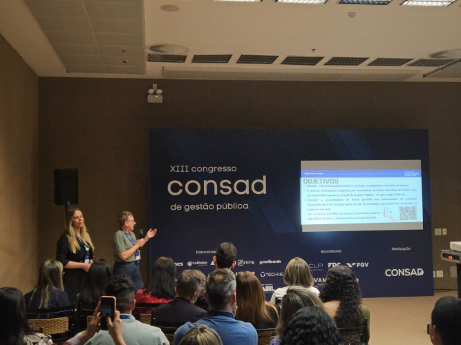 Arquivo Público do Paraná é destaque no XIII Congresso Consad de Gestão Pública