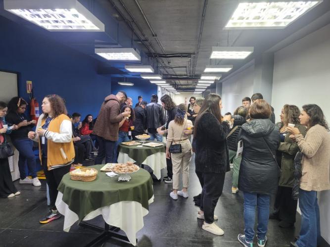 Coffee Break oferecido pela Escola de Gestão/Secretaria da Administração e da Previdência do Paraná.