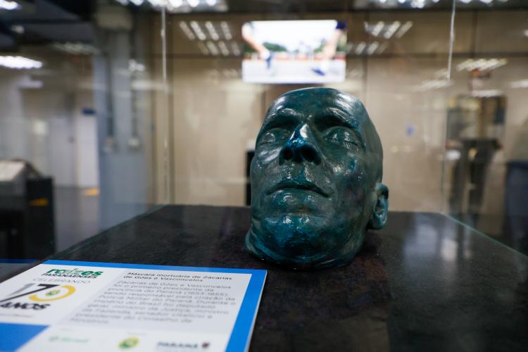 Máscara Mortuária de Zacarias de Góes e Vasconcellos.