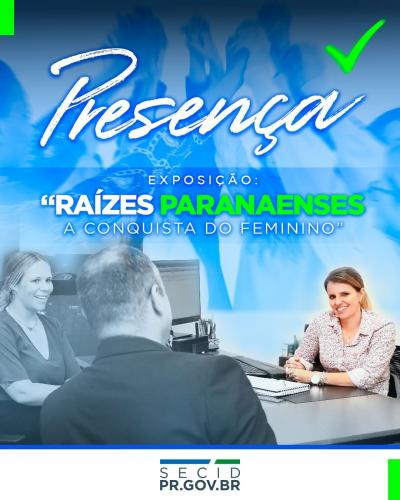 Na foto, está a Diretora do Arquivo Público, Kassia Cavalari Basso; ao lado, Rodrigo Sasso, assessor militar do Arquivo Público; e também Camila Mileke Sucato, Secretária das Cidades.