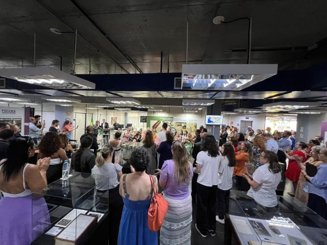 Abertura da exposição "Raizes Paranaenses: A conquista do Feminino. "