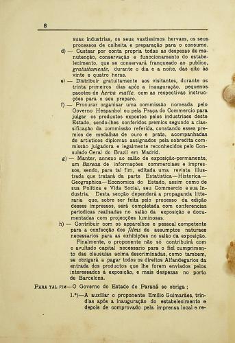 Propaganda da Herva-Matte, encontra-se na PI041 - cx. 5, vol. 1, pg. 46