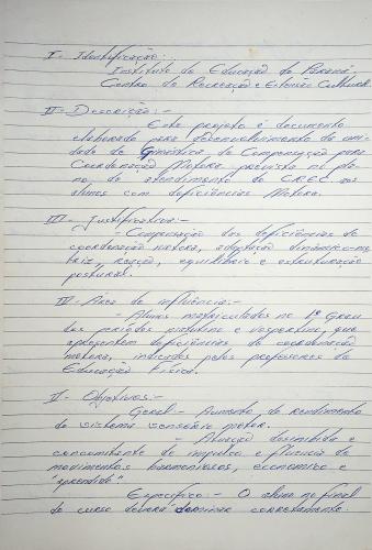 Descreve um projeto de ginástica adaptada para alunos com deficiências motoras no Instituto de Educação do Paraná