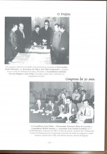 Livro Tribunal de Contas do Estado do Paraná.