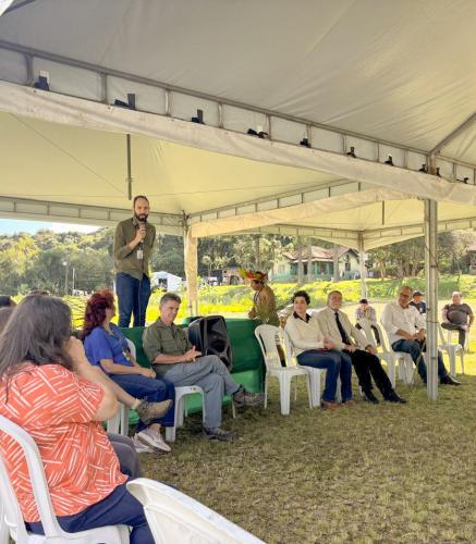 SEAP em evento da aldeia Kókhún Já Má, em Campo Largo