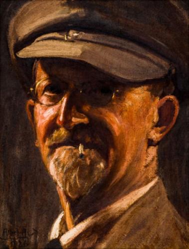 Autorretrato de Alfredo Andersen