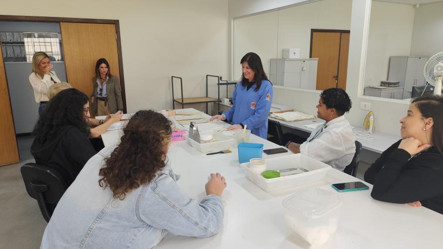 Visita Técnica ao Arquivo Público Municipal de Curitiba fortalece parcerias na área da preservação documental