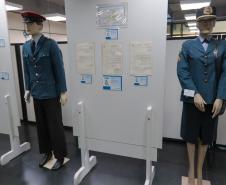 uniformes da Policia Militar utilizados durante o período a ditadura Militar.