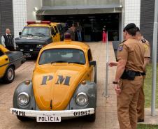 Automóvel utilizado pela Policia Militar na década de 60'.