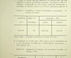 relatório da Secretaria de Saúde Pública do Estado do Paraná, constam informações sobre a expectativa de vida da população em 1971, que era de apenas 58 anos.